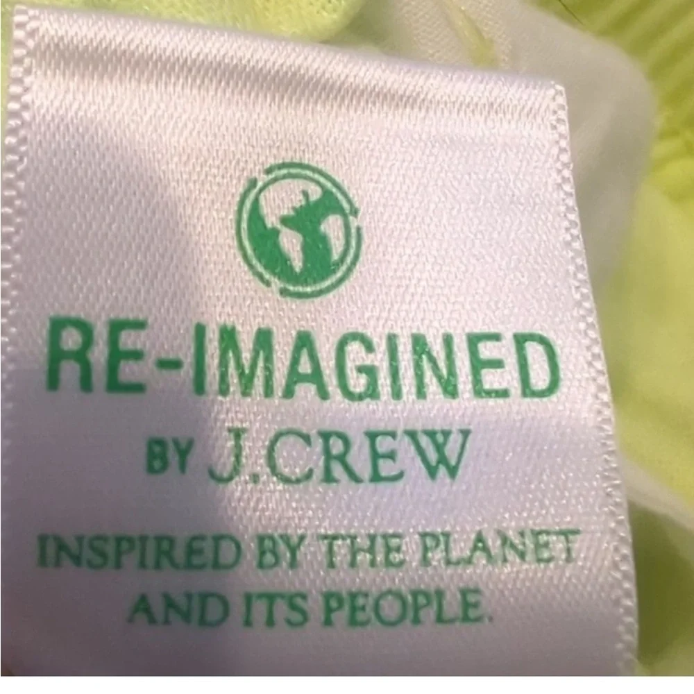 J. CREW Linen-Cotton Blend Drawstring Pant Size 8